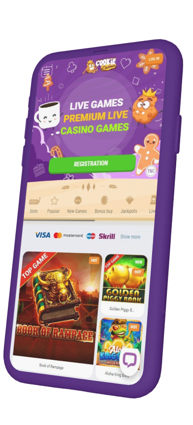 Cookie Casino App